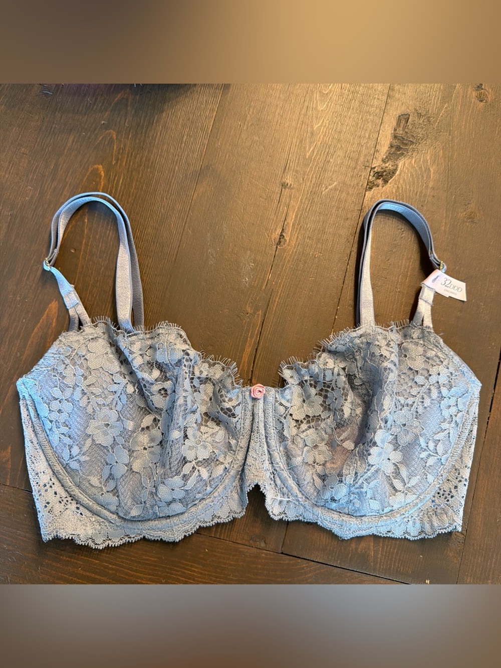 Victoria’s Secret Dream Angels Unlined Push Up Without Padding 32DDD Bra NWT